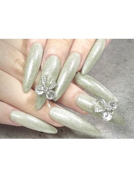 長さ出しのできるサロン