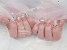 ココミエレ(COCO MIELE)/ドットマグネットワンホンネイル