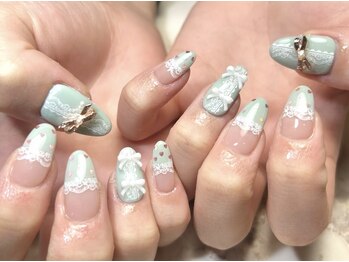 クロレ(Nail Salon COLORE)/レースネイル by.ayaho