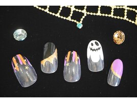 ハロウィンネイル