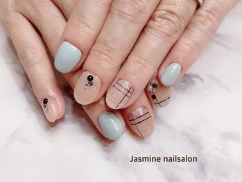 ジャスミンネイルサロン(Jasmine)/チェックネイル