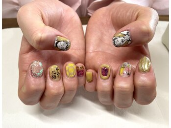 ネイルサロン ブリリアント(Nail Salon Brilliant)/付け放題10＋キャラネイル3