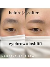 ティアラ(TIARA)/眉ワックス×パリジェンヌ