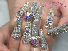 アン ジョーヌドラゴ/【ロングネイル】シルバーネイル