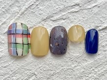 カラ ネイル 中津店(calla nail)/カジュアル☆チェック