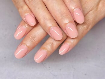 ファーチレ バイ ルヒアネイル(Facile by Ruhia Nail)の写真/自爪風ワンカラー/マグネット/ネイルケアが大人気◎ネイルができない人でも美爪を目指せるサロン♪
