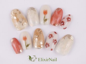 エリクサーネイル 神田(Elixir Nail)/やり放題/クーポン使用