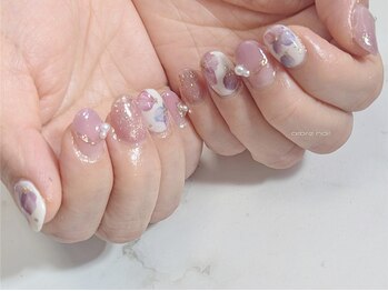 アーブルネイル(arbre nail)/●紫陽花nail