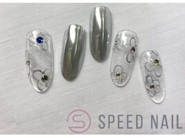 #199【お花×シルバー】