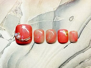 キャンアイドレッシー 三鷹ネイルサロン/【フット】定額デザイン