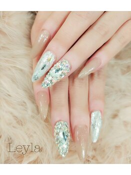 レイラ ネイルサロンアンドスクール(Leyla nailsalon&school)/nn39埋め尽くしでキラキラに♪