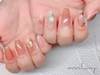 モチミィ(mochimy.)/*透け感ブラウンニュアンス*