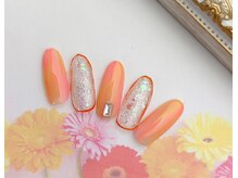 ネイルサロン&スクール ジーナ(GINA)/お花カラーネイル