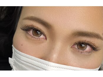 エムエム(mm)/ブラウン×ベージュmix