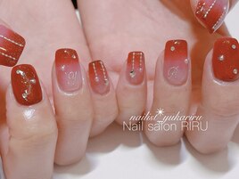 推し活ネイル/イニシャルネイル