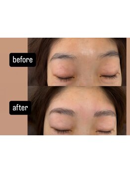 アイブロウメニューがあるサロン