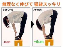 ストレチックス 上尾店/【実例：前屈】週1×3カ月の変化