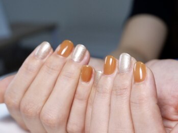 ワンカラー＊自爪育成