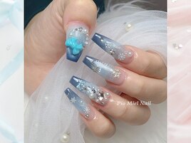 スノーブルーグラデーション