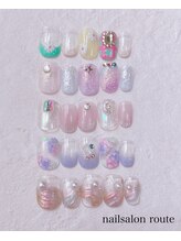 ネイルサロン ルート 二子玉川(nailsalon route)/6月キャンペーンネイル☆¥8200