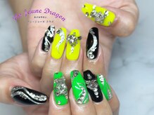 アン ジョーヌドラゴ/【ロングネイル】ネオンネイル