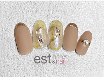 エストラッシュアンドネイル 銀座店(est lash&nail)/ハートリングネイル