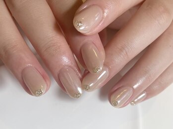 アイネイルズ 渋谷店(I nails)/【Yuki.f】オーロララメネイル
