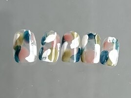 ニュアンスカラフルネイル