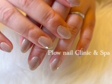プラウネイル(Plow Nail)/ワンカラー×ストーン