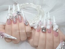ココネイル 渋谷(CoCo Nail)の雰囲気（ピンク×クロスネイル++シンプルも可愛いです！）