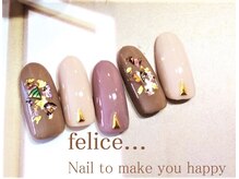 ネイルサロン フェリーチェ 東川口店(Felice)/【定額ネイル】￥7150