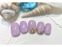 ネイルアンドアイラッシュサロン ブレス 長町南駅店(BLESS)/根元に注目♪大人女子ネイル