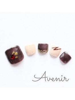 アヴィニール 表参道(Avenir)/チョコレートネイル