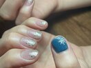 冬ネイル♪持ち込みデザイン