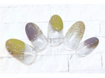 アルセア 上野御徒町店(Alcea)/ぬりかけネイル ニュアンス