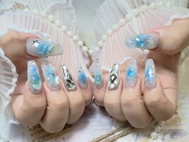 水色チーク