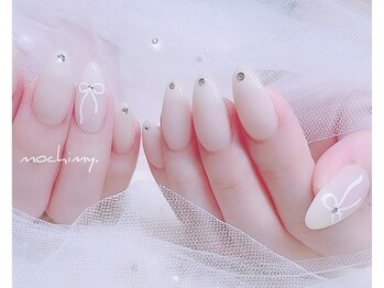 モチミィ(mochimy.)/*リボンネイル&ストーン*