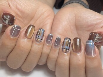 チャンプ 高の原店(Champ)/ブルー×ブラウン艶マグネット