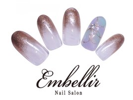 (63)タイダイフラワーネイル