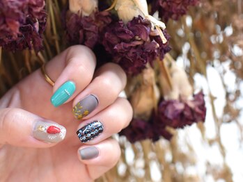 フリーズネイル 三宮店(FREE'S nail)/スモーキーオータム