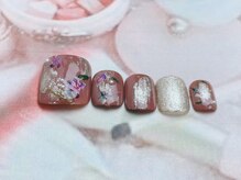 ネイルサロン&スクール ジーナ(GINA)/アンティーク押し花