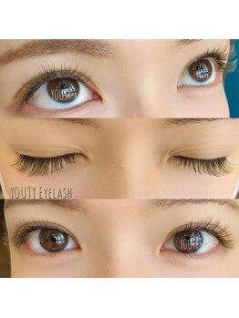 ユーティ アイラッシュ(YOUTY eyelash)/フラットラッシュカラー