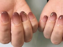 バーグ(bague)/グラデーションシンプルネイル