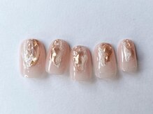アイネイルズ 梅田店(I nails)/ピンクもやもやニュアンス