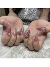 ピンクネイル