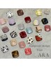 【定額FOOT新規/オフ無料/フットバス/ケア】選べる親指アートデザイン¥5,900