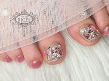 リシェル 原宿店(Ricel)/フット埋め尽くしネイル♪