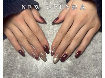 カラグラネイルグラデーション