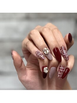 ソアラスネイル(Soaras Nail)/ツイードネイル