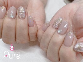 ツイードネイル